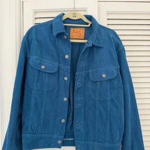 45Rpm Corduroy Jacket, Blue - M